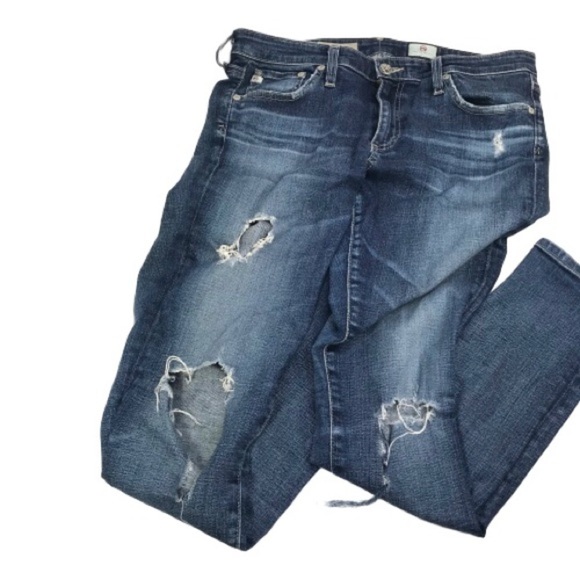 AG Adriano Goldschmied The LeggingAnkle Distressed - Picture 2 of 6